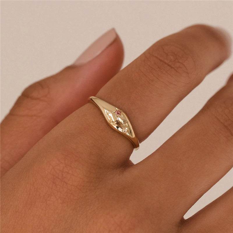 Women's Diamond Ring - Fashionable, stylish, sleek ladys ring Distinguished Fine Apparel