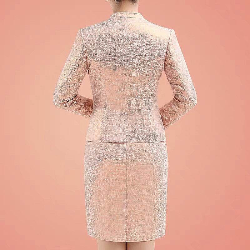 Simple Elegant Women's Wedding Suit - Two Piece Dress and Jacket ladys suit Distinguished Fine Apparel