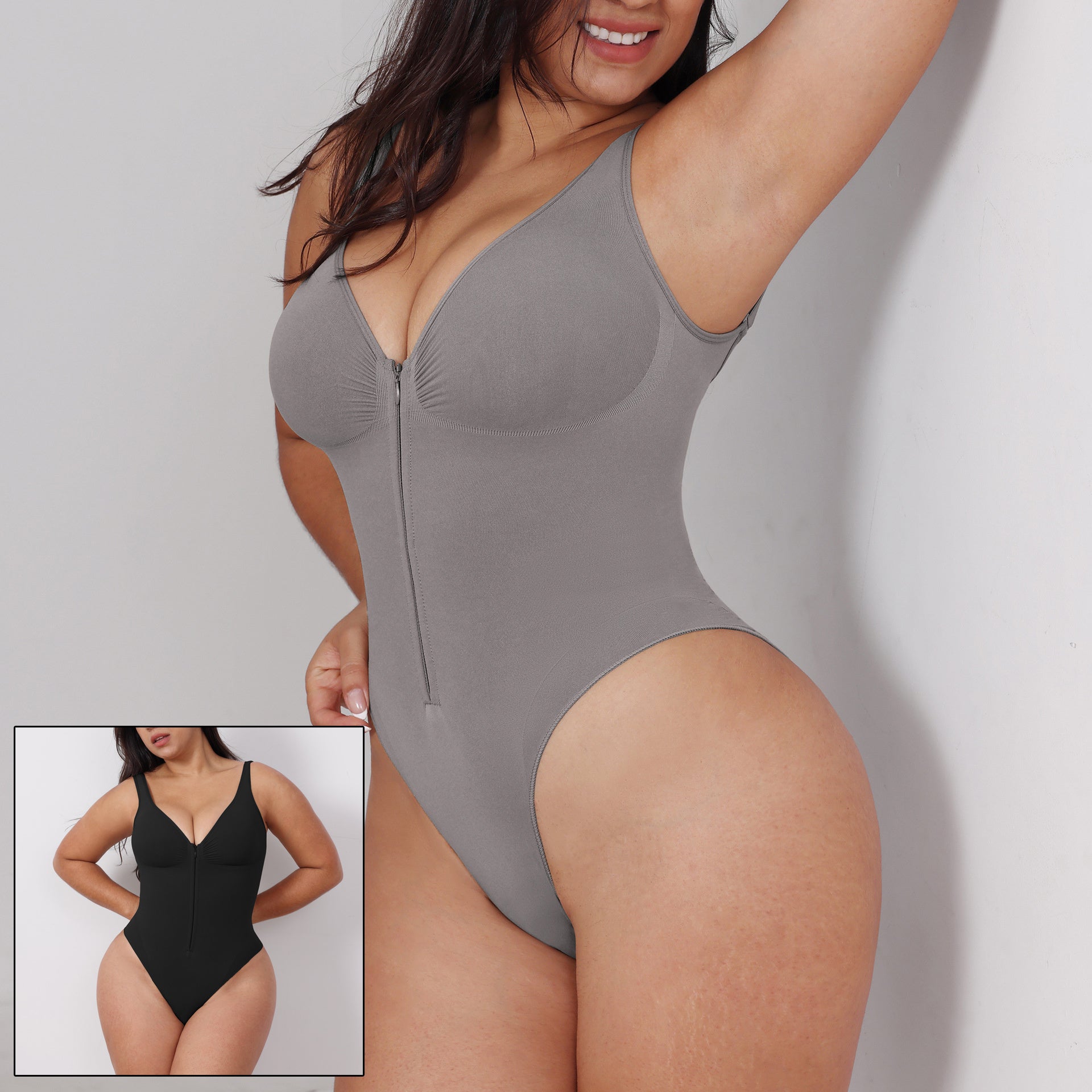 Women's Slimming Underwear Bodysuit Corset Shapewear - Slimming Zip Jumpsuit womens underwear Distinguished Fine Apparel