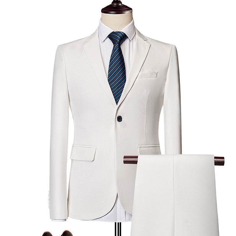 Men's Suit Three piece Business Formal Wear gents suit Distinguished Fine Apparel