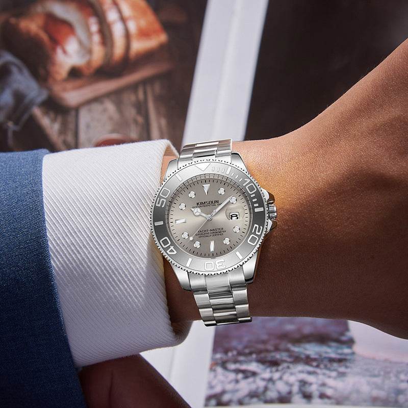 Gentleman's Fine Quality Luminous Waterproof Quartz Watch gents watches Distinguished Fine Apparel