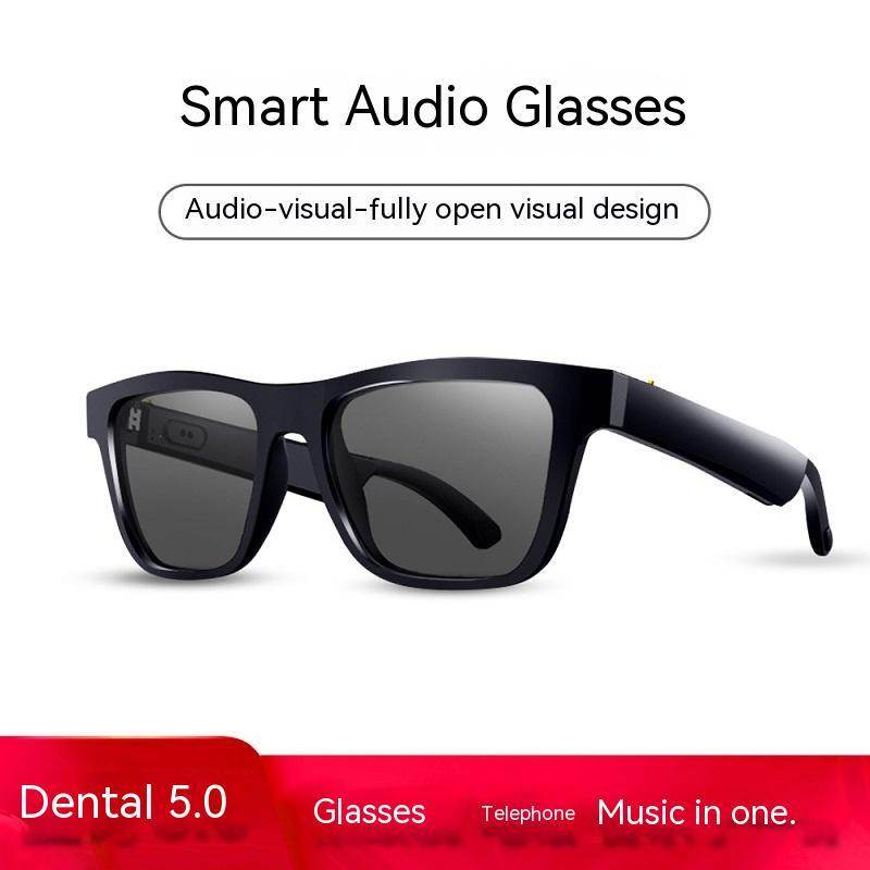 Smart Glasses Black Technology Headset Bluetooth Sunglasses gents sunglasses Distinguished Fine Apparel Black