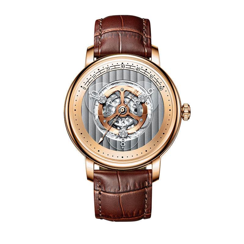 30% Off Automatic Eccentric Gentlemen's Timepiece - Exquisite, Distinctive, and Elegant gents watches Distinguished Fine Apparel Gold