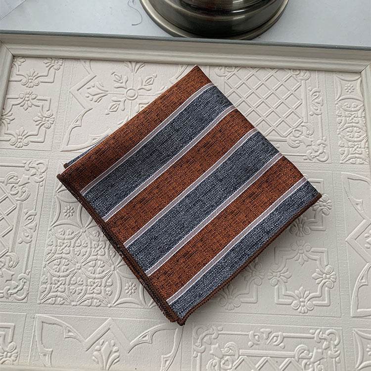 Men's British Small Square Handkerchief For Suit Pockets gent's ties Distinguished Fine Apparel Style 16