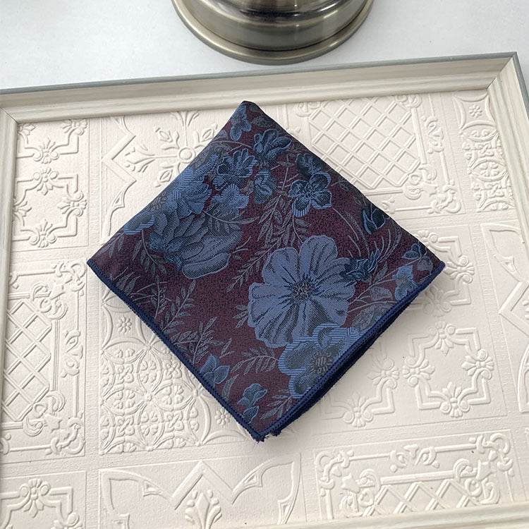 Men's British Small Square Handkerchief For Suit Pockets gent's ties Distinguished Fine Apparel Style 3