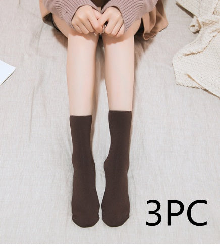 Women's Thick Winter Socks - Velvety Warm - Practical Insulation