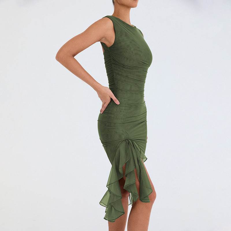 Ladies Summer Club Dresses - Sleeveless Slimming Flattering dresses Distinguished Fine Apparel