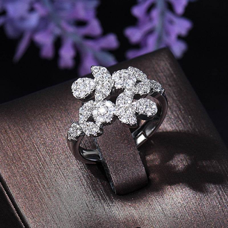 Dress Jewelry Set – 4-Piece Necklace, Earrings, Ring & Bracelet Set for Women jewelry set Distinguished Fine Apparel