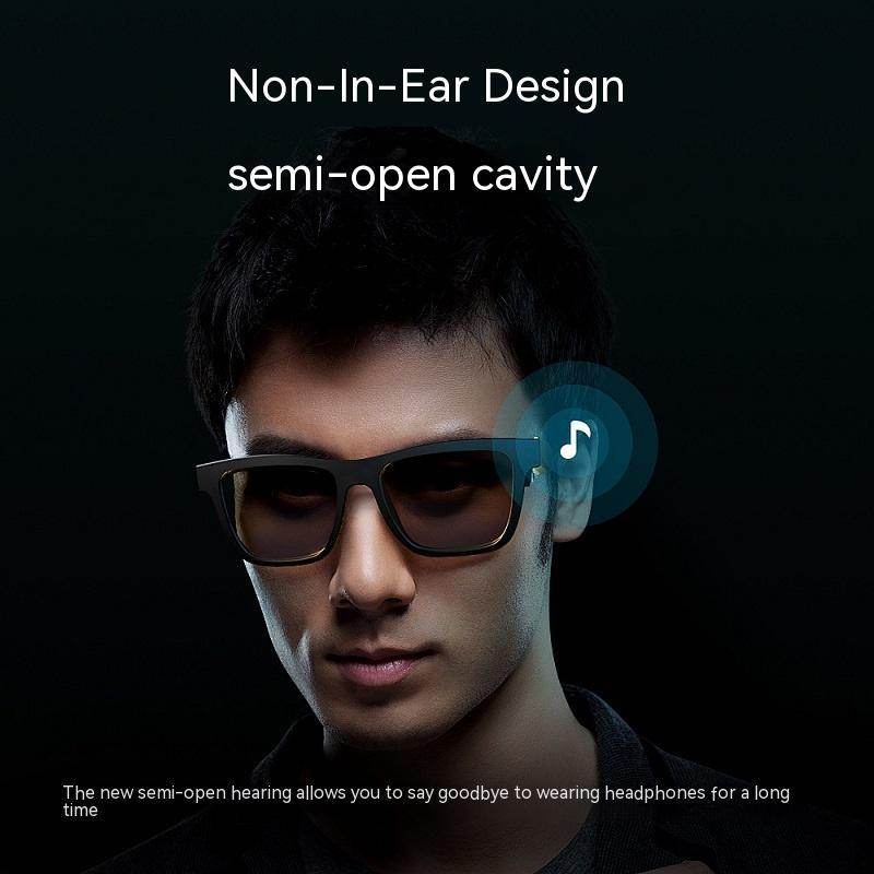 Smart Glasses Black Technology Headset Bluetooth Sunglasses gents sunglasses Distinguished Fine Apparel