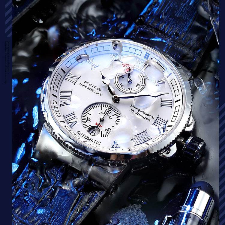 30% Off Distinguished Gentlemen's Timepiece - Waterproof, Luminous, Chronoscope gents watches Distinguished Fine Apparel
