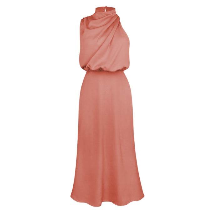 Women's Sleeveless Summer Dress - Elegant Evening Party Wear lady's dresses Distinguished Fine Apparel