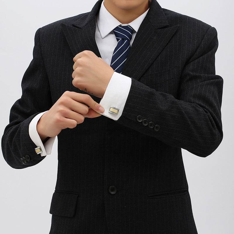 New European And American Shirt Cufflinks - Stylish and Fashionable gents accessorys Distinguished Fine Apparel