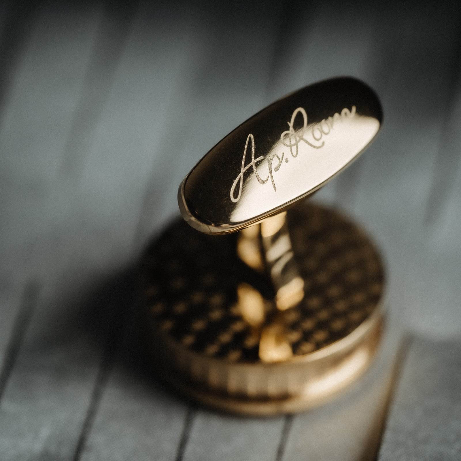 Men's Business French Black Marble Cuff Links Light Luxury gents accessorys Distinguished Fine Apparel
