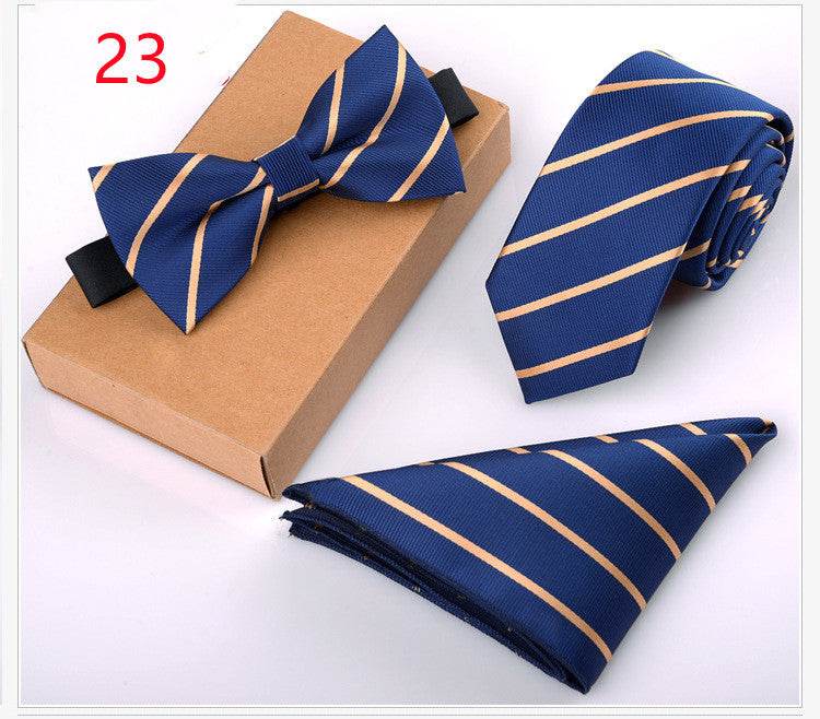 Business Bow Tie Set For the Gentleman's Wardrobe gents ties Distinguished Fine Apparel 23.style
