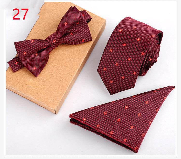 Business Bow Tie Set For the Gentleman's Wardrobe gents ties Distinguished Fine Apparel 27.style