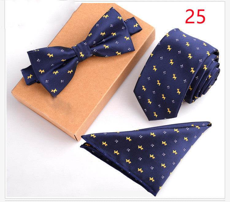 Business Bow Tie Set For the Gentleman's Wardrobe gents ties Distinguished Fine Apparel 25.style