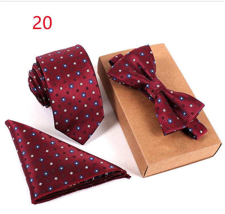 Business Bow Tie Set For the Gentleman's Wardrobe gents ties Distinguished Fine Apparel 20.style