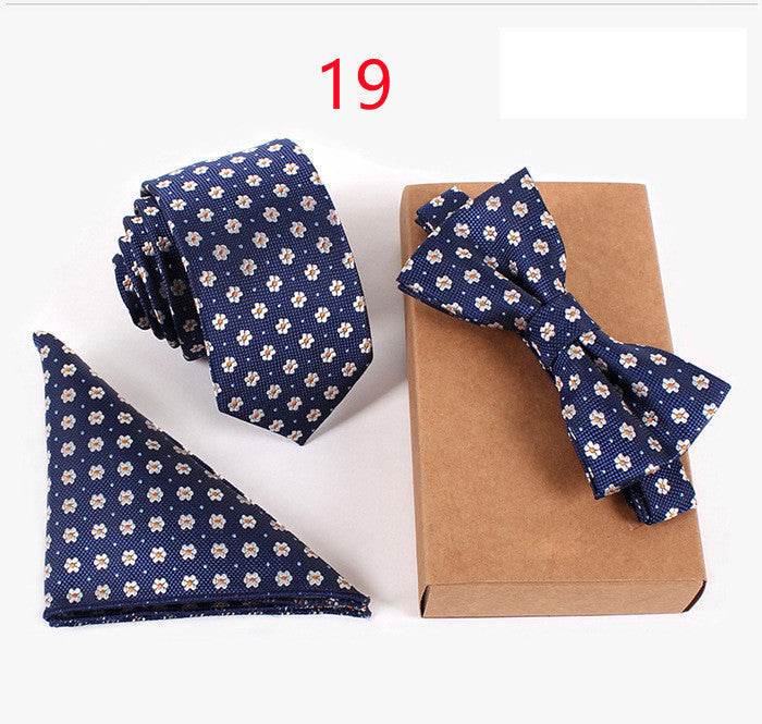 Business Bow Tie Set For the Gentleman's Wardrobe gents ties Distinguished Fine Apparel 19.style