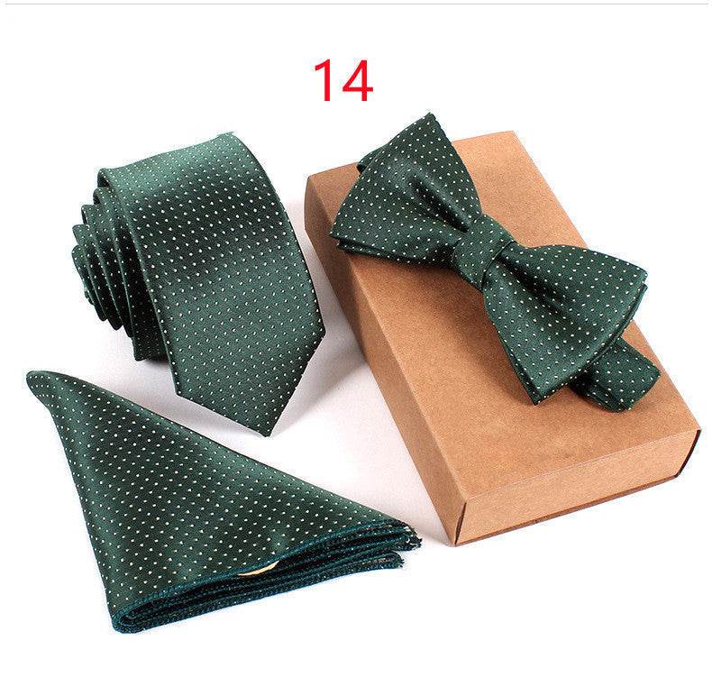 Business Bow Tie Set For the Gentleman's Wardrobe gents ties Distinguished Fine Apparel 14.style
