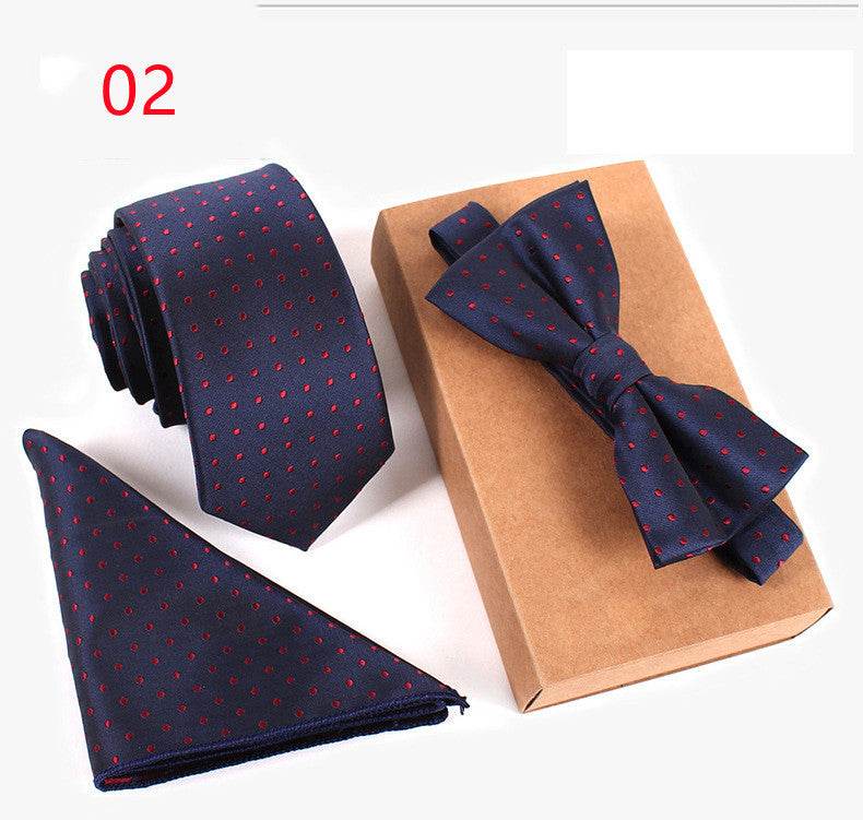 Business Bow Tie Set For the Gentleman's Wardrobe gents ties Distinguished Fine Apparel 2.style