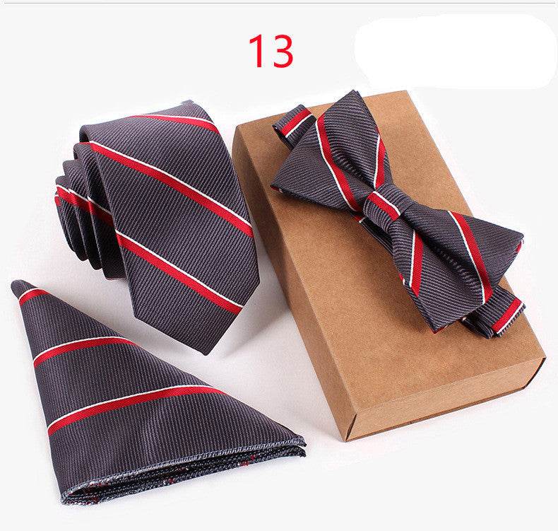 Business Bow Tie Set For the Gentleman's Wardrobe gents ties Distinguished Fine Apparel 13.style
