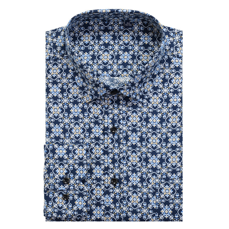 Men's plus size shirt Distinguished Fine Apparel gents shirts Distinguished Fine Apparel 10 Style 2XL