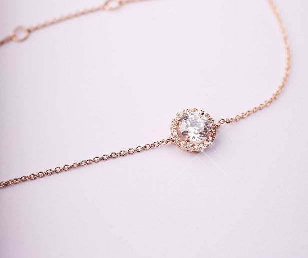 Women's Anklet – Elegant & Sparkling With Crystal inlay - Beauty with Every Step ladys accessorys Distinguished Fine Apparel