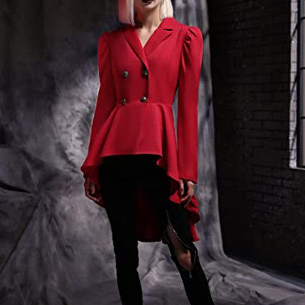 Waist-tight Distinguished Single-breasted Casual Jacket womens jacket Distinguished Fine Apparel