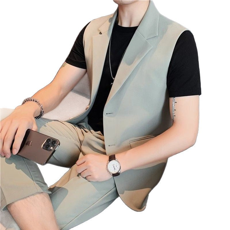 High Sense Business Lightly Mature Slim Fit Vest mens vest Distinguished Fine Apparel