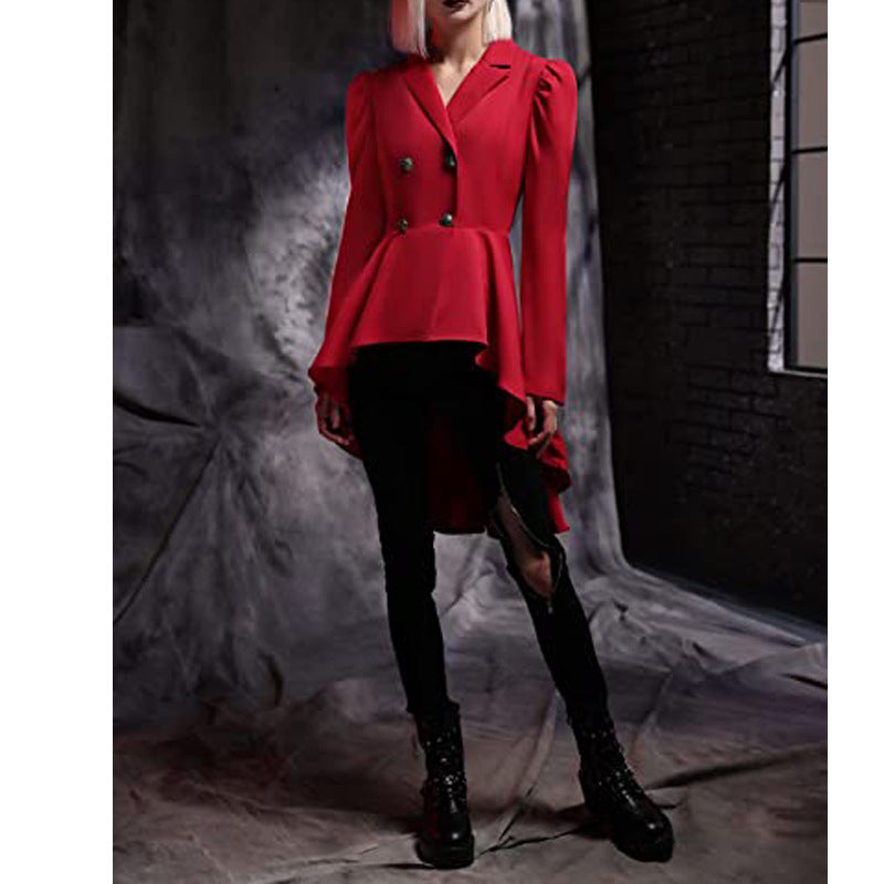 Waist-tight Distinguished Single-breasted Casual Jacket womens jacket Distinguished Fine Apparel