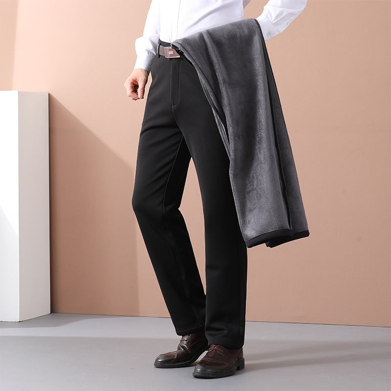 Casual Elastic Waist Biusiness Pants mens pants Distinguished Fine Apparel
