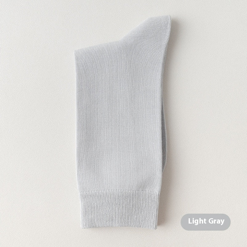 Pure Cotton Socks - Men's Business Formal Wear - Warmth And Elegance