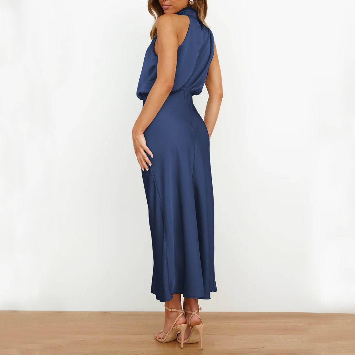 Women's Sleeveless Summer Dress - Elegant Evening Party Wear lady's dresses Distinguished Fine Apparel