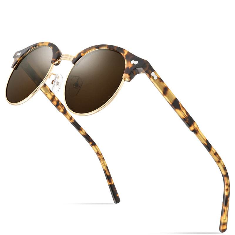 Ladies Polarized UV400 Driving Sunglasses – Stylish, Safe & Comfortable ladys accessorys Distinguished Fine Apparel Leopard print gold frame