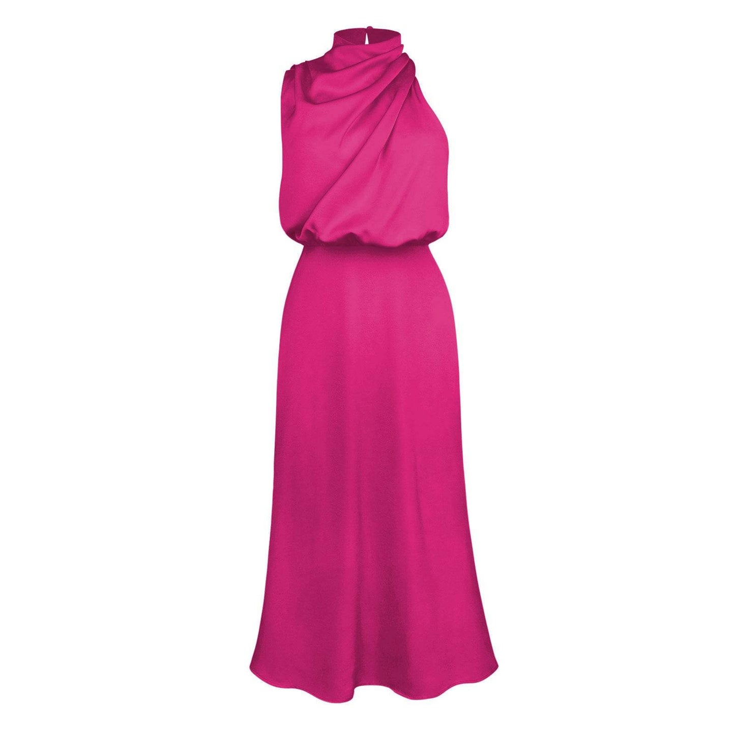 Women's Sleeveless Summer Dress - Elegant Evening Party Wear lady's dresses Distinguished Fine Apparel
