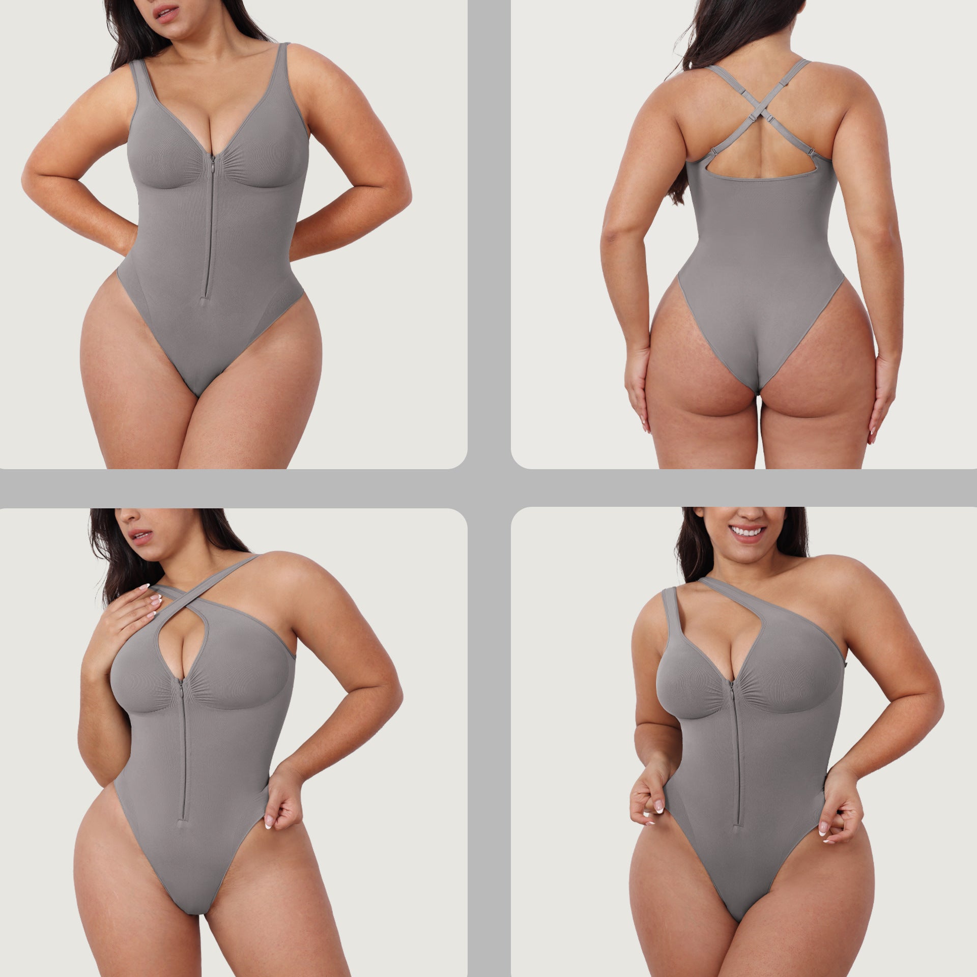 Women's Slimming Underwear Bodysuit Corset Shapewear - Slimming Zip Jumpsuit womens underwear Distinguished Fine Apparel