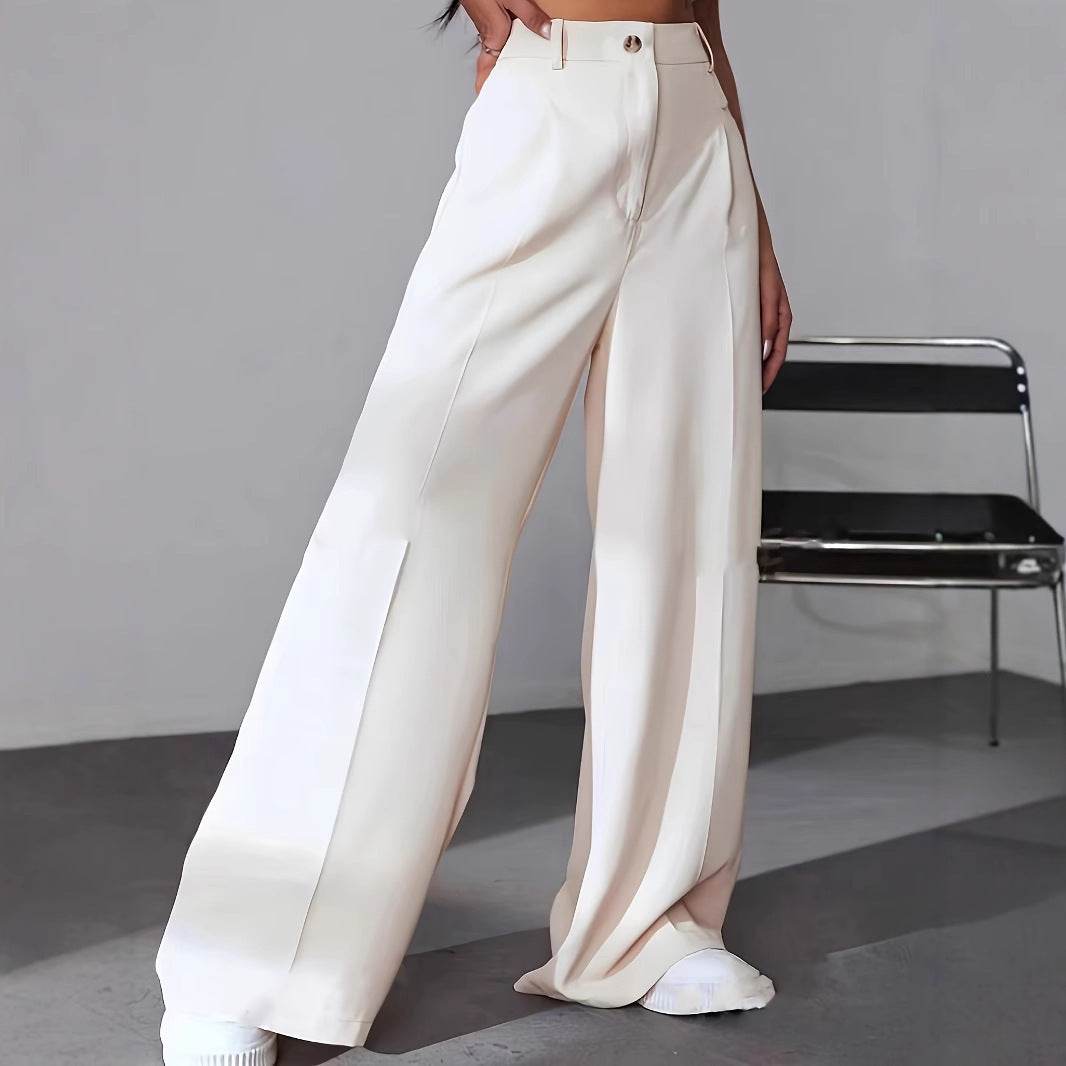 European And American Style - Women's Trousers Casual Straight Pants ladys pants Distinguished Fine Apparel