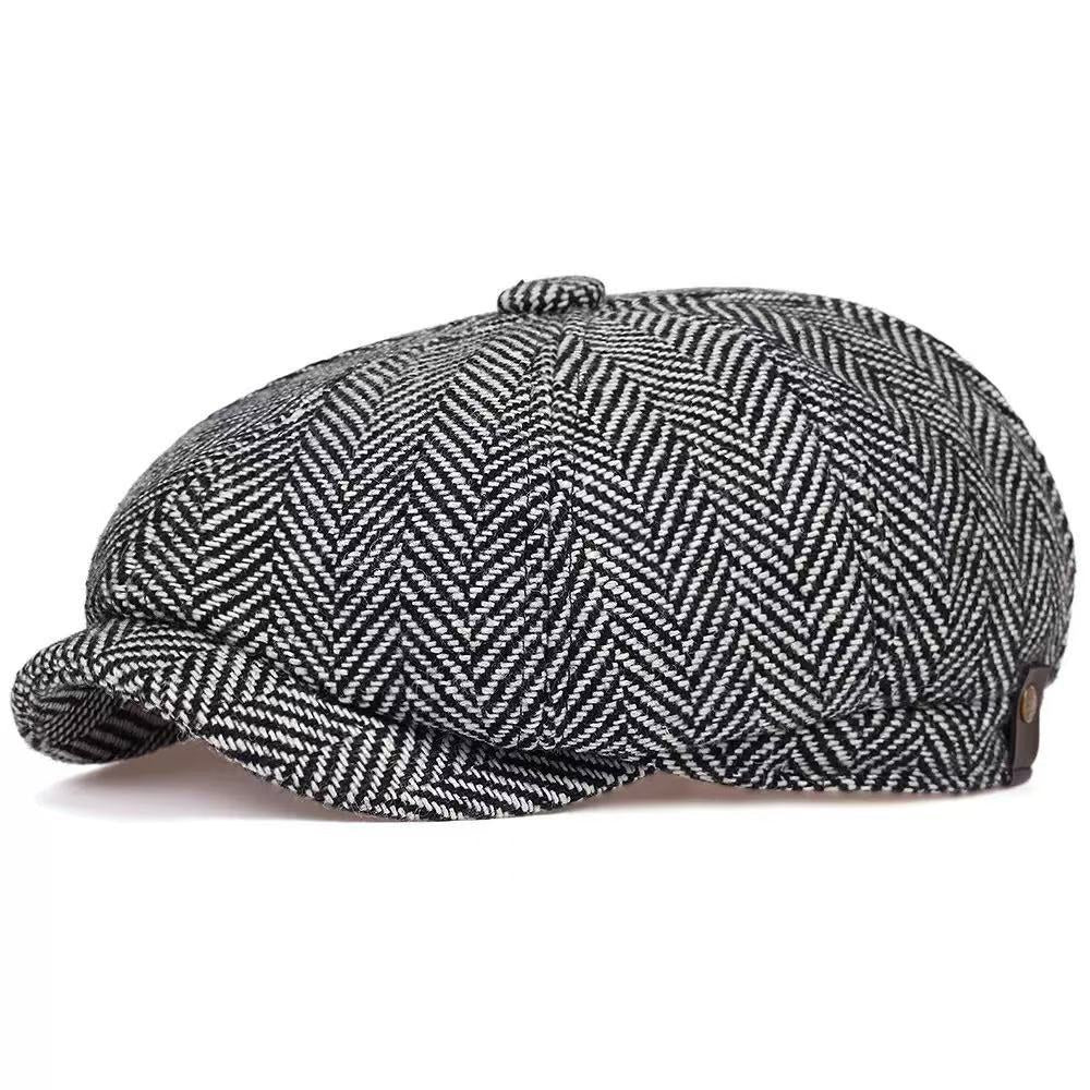 Peaky Blinder - News Boys - Gentlemen's Hat mens hats Distinguished Fine Apparel Gray twill Free Size