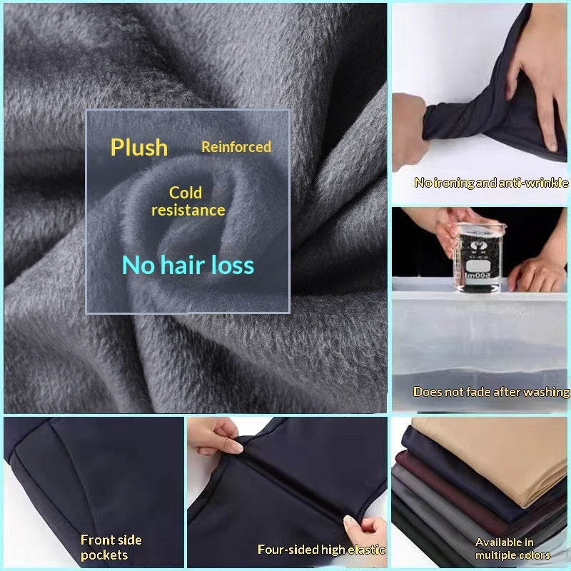 Casual Elastic Waist Biusiness Pants mens pants Distinguished Fine Apparel