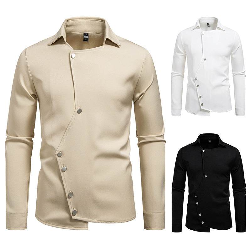 New High-Grade Long Sleeved Shirt for Men mens shirt Distinguished Fine Apparel