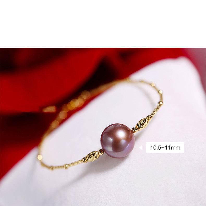 50% Off Distinguished ladies Fine Quality Purple Freshwater Symphony Pearl Bracelet Ladies Bracelet Distinguished Fine Apparel