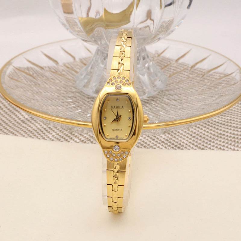 Women's Vintage Pineapple Pattern Watch – Alluvial Gold Fashion Timepiece ladys accessorys Distinguished Fine Apparel