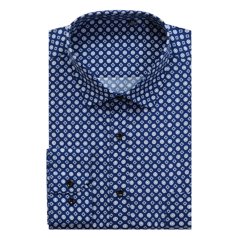 Men's plus size shirt Distinguished Fine Apparel gents shirts Distinguished Fine Apparel