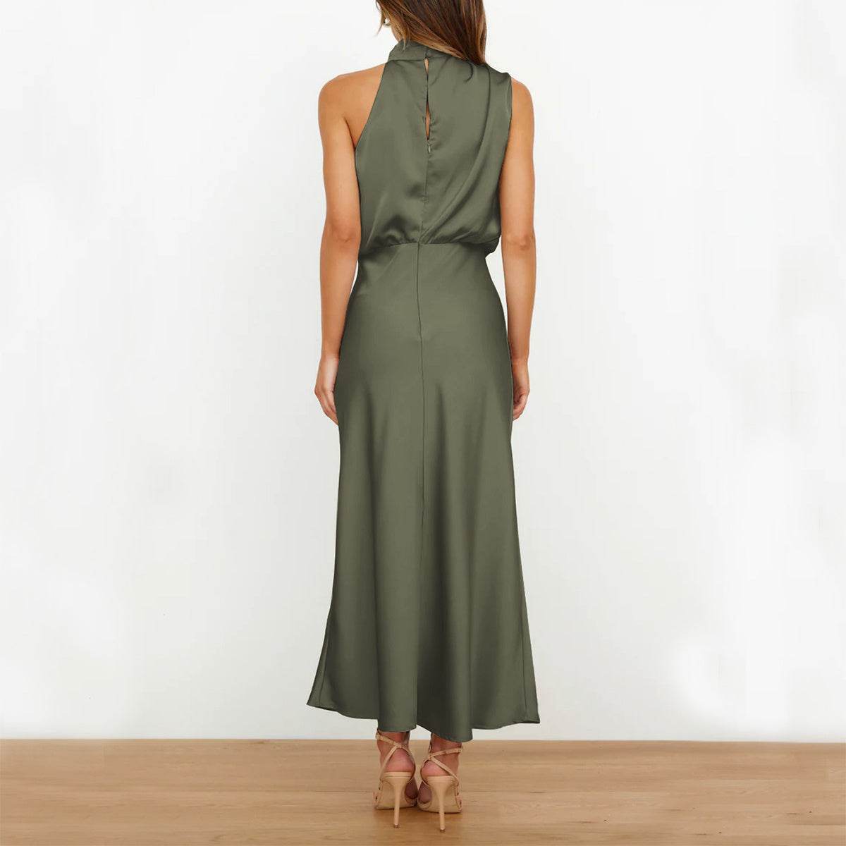 Women's Sleeveless Summer Dress - Elegant Evening Party Wear lady's dresses Distinguished Fine Apparel