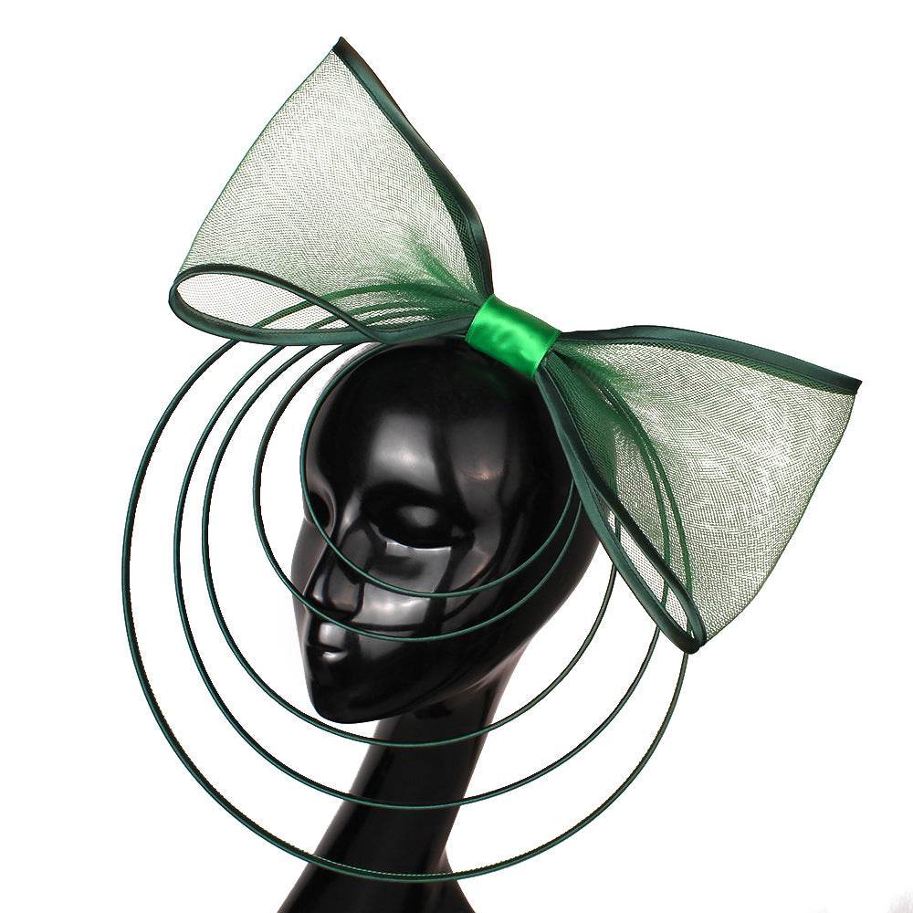 Racing Festival Fashion High-end Top Hat Hair Accessories ladys hats Distinguished Fine Apparel Green