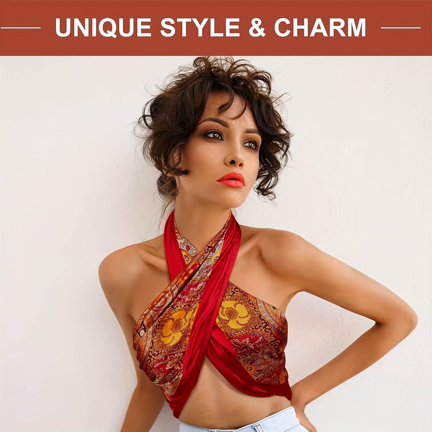 Women's Professional Scarf - Decorative Classic ladys skafs Distinguished Fine Apparel