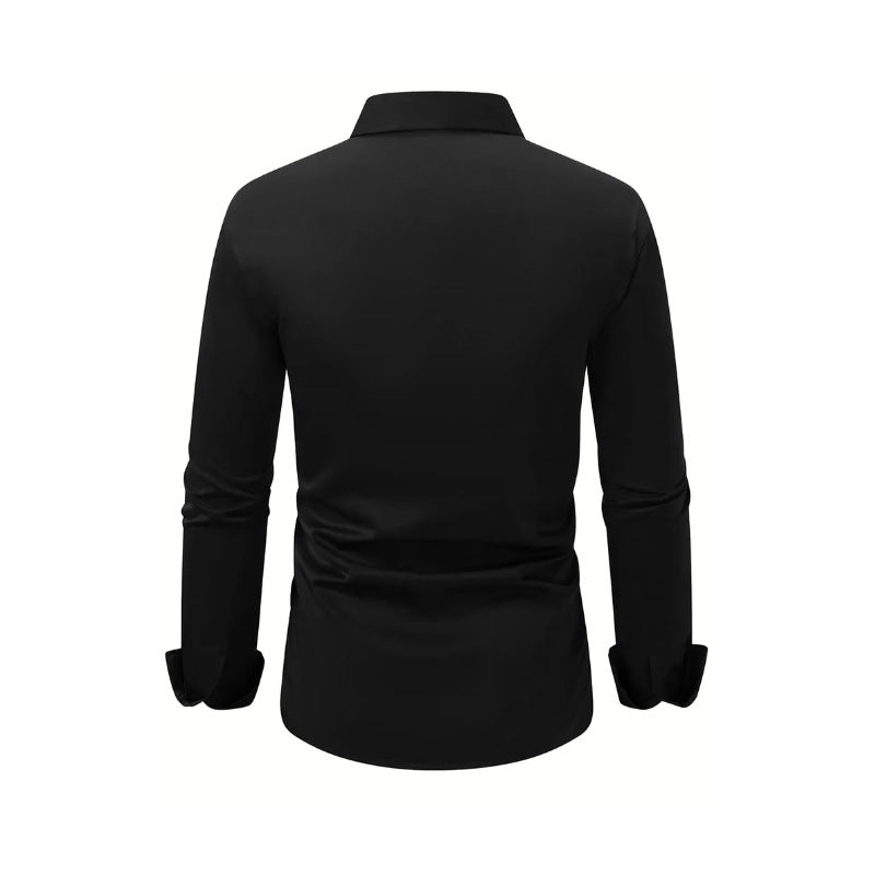 Men's Business Shirt Long Sleeved gents shirt Distinguished Fine Apparel