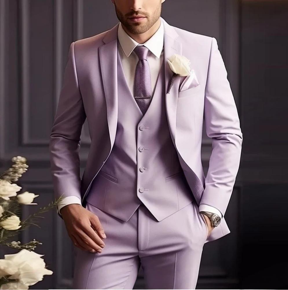 Men's Three-piece Suit High Class Presence For The Distinguished Gentlemen gents suit Distinguished Fine Apparel