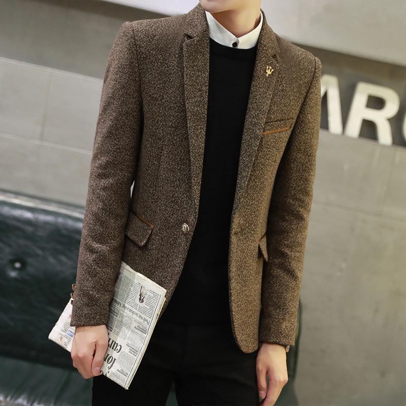 Mens Plaid Jacket - Gentlemen's Casual Attire mens jacket Distinguished Fine Apparel E M