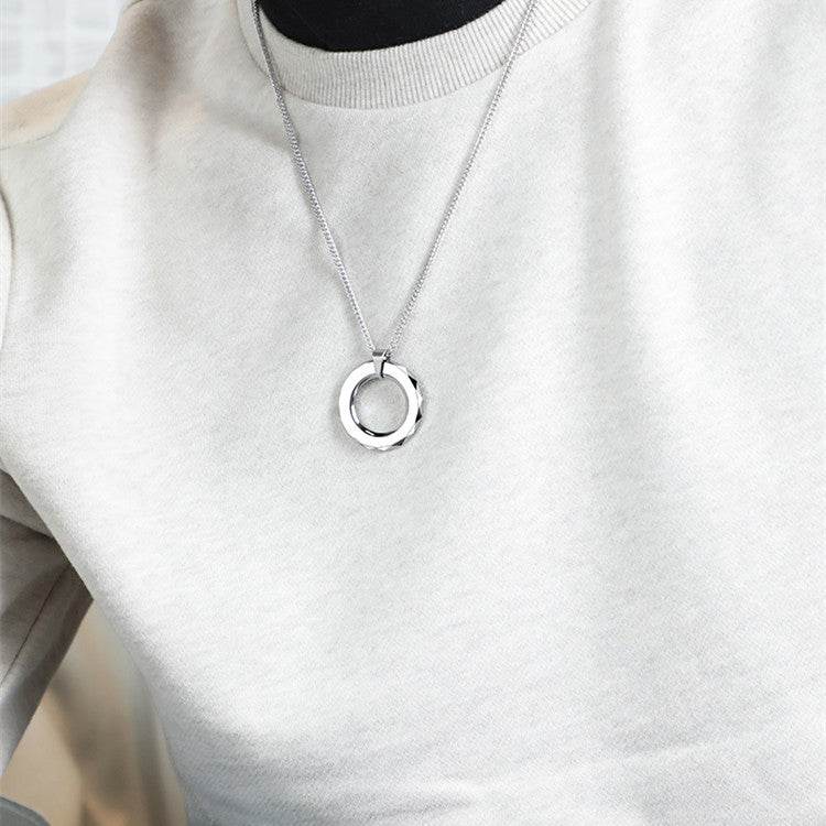 Tungsten Gold Men’s Necklace – Bold Hip-Hop Style Jewelry gents accessorys Distinguished Fine Apparel